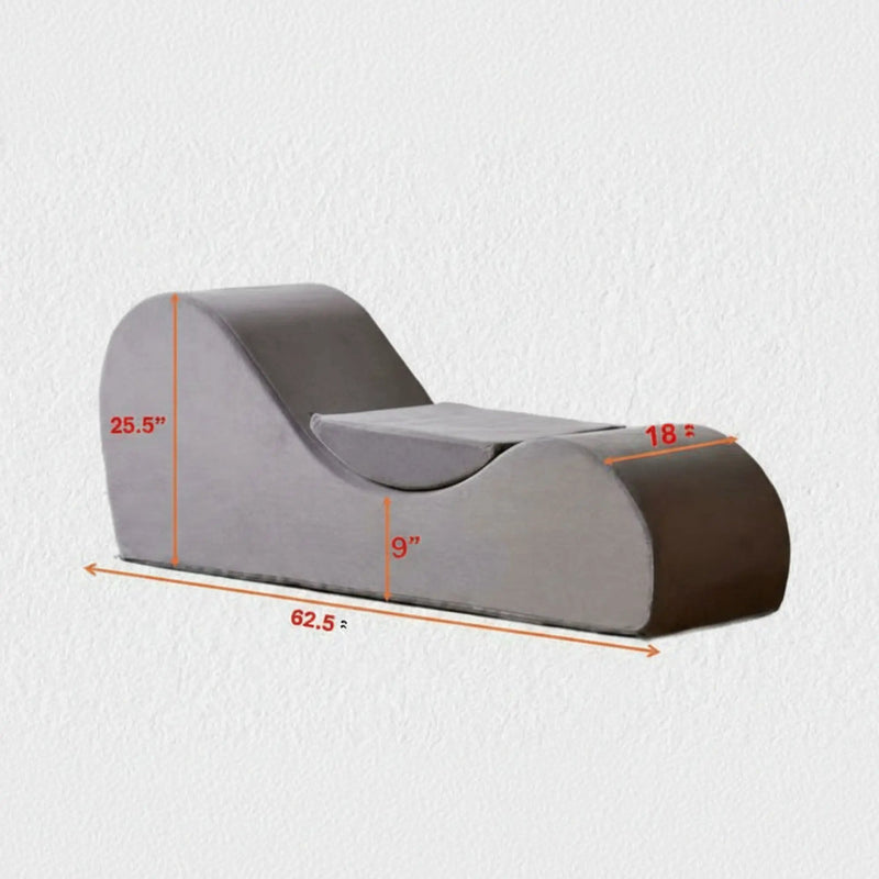 Solace - Chaise Lounge Chair Relaxation, Ergonomic Design With Soft Yet Firm High Density Foam Core by Unique Piece Furniture