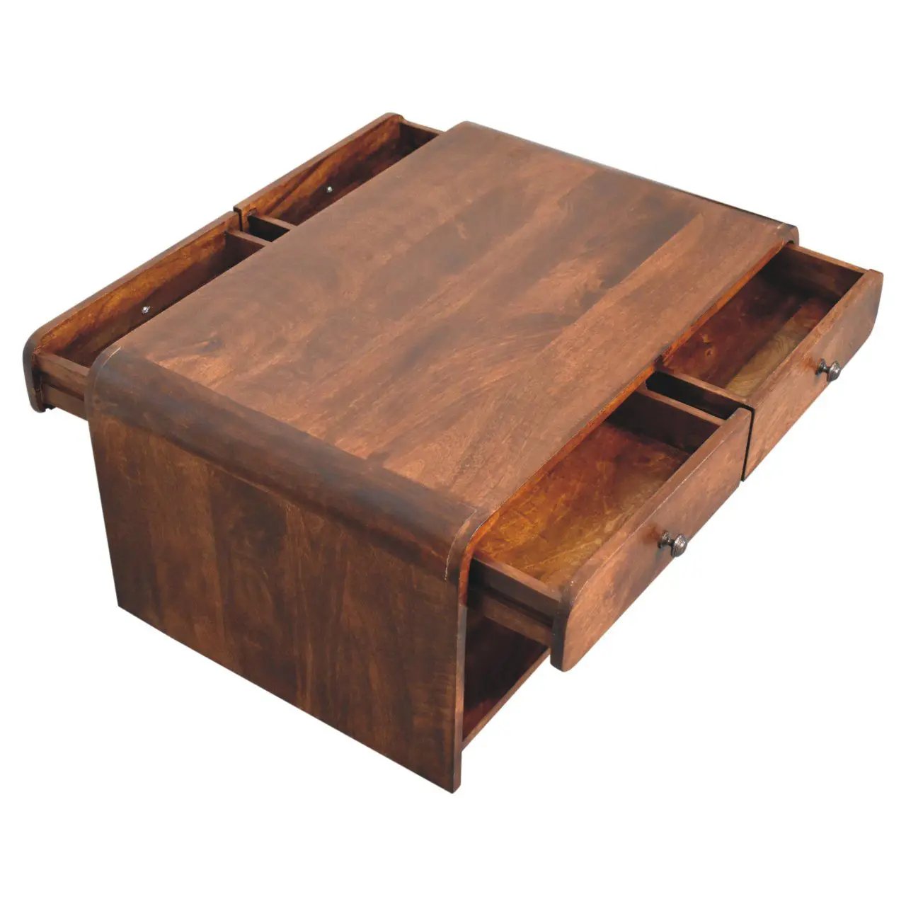 Aspen - Slim Coffee Table - Dark Brown by Unique Piece Furniture