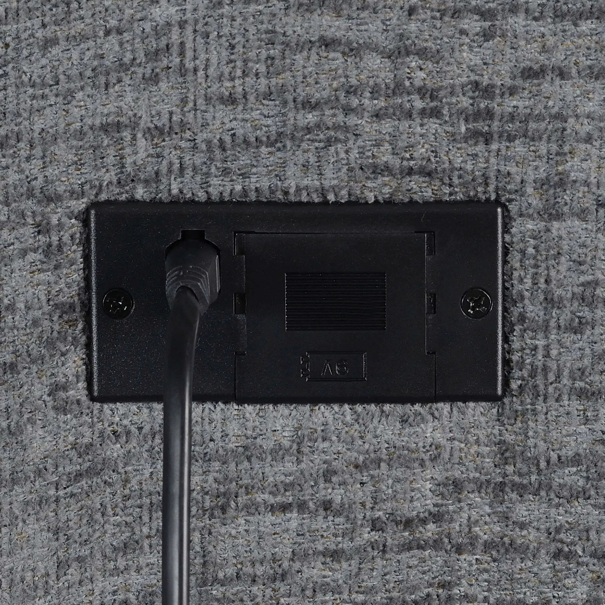 Bahrain Upholstered Power Sofa Charcoal by Unique Piece Furniture