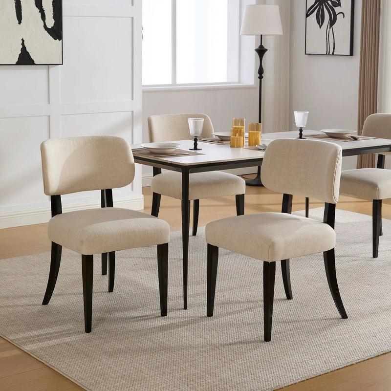 Kitchen Dining Chairs (Set of 2) - Cream by Unique Piece Furniture