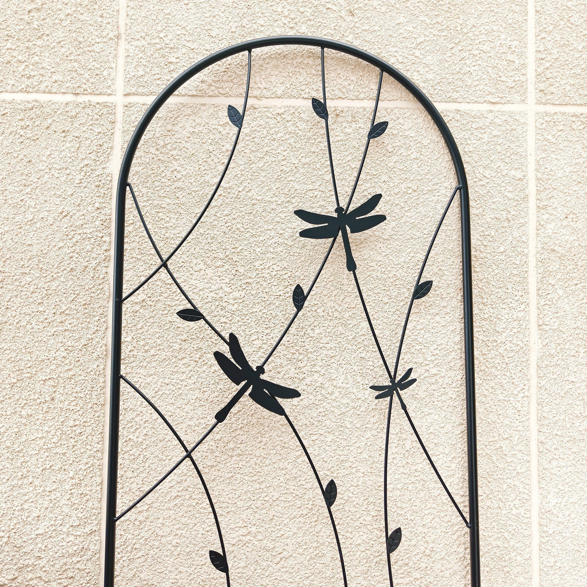 2 Pack Metal Garden Trellis 71" x 19.7" Rustproof Trellis for Climbing Plants by HouseOfZazla