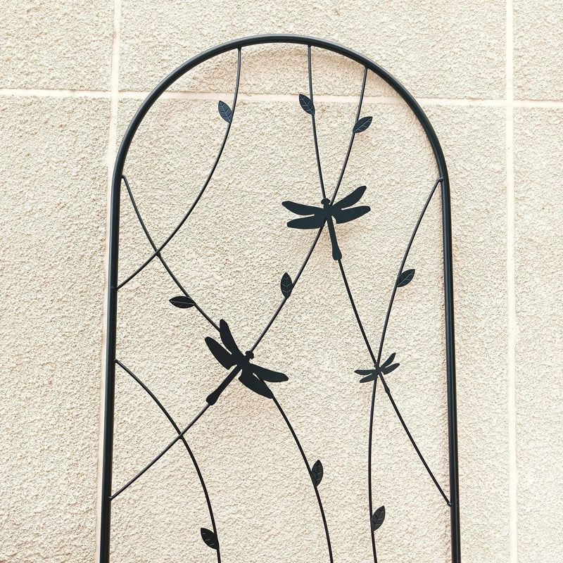 2 Pack Metal Garden Trellis 71" x 19.7" Rustproof Trellis for Climbing Plants by HouseOfZazla