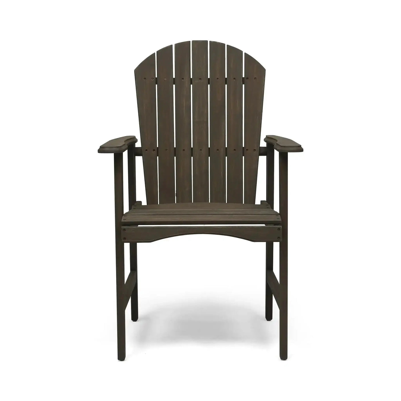 Outdoor Weather Resistant Acacia Wood Adirondack Dining Chairs (Set of 2) by HouseOfZazla