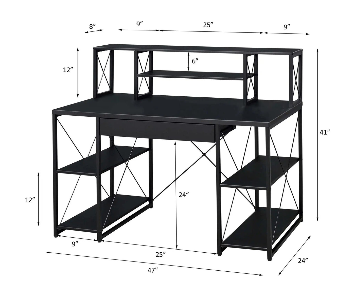 Amiel - All Purpose Writing Desk by HouseOfZazla