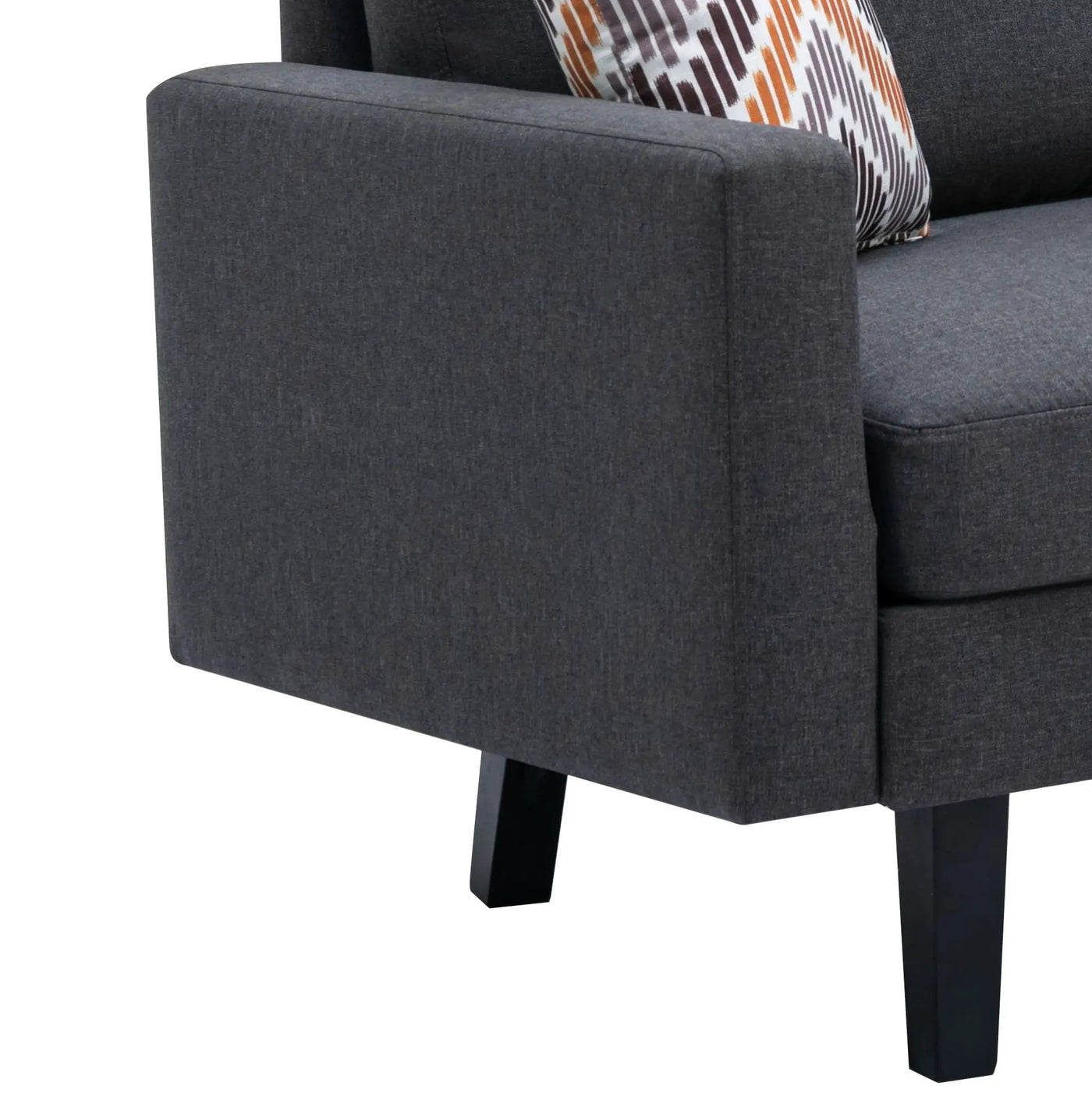 Bahamas - Minimalistic Sofa With 2 Throw Pillows by HouseOfZazla