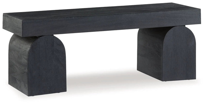 HoLGrove - Accent Bench - Black by Unique Piece Furniture