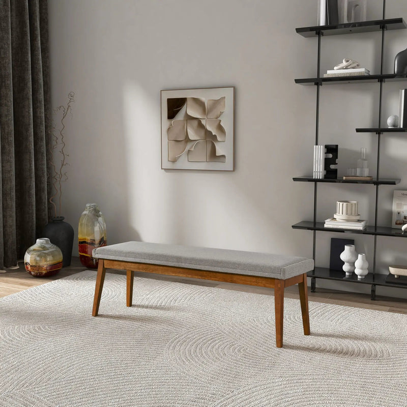 Warren - Bench - Ash Gray by HouseOfZazla