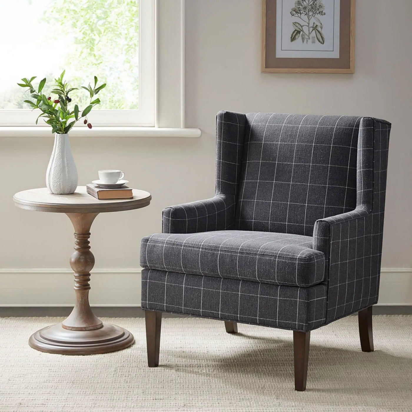 Fancy Design, Farmhouse Accent Chair by HouseOfZazla