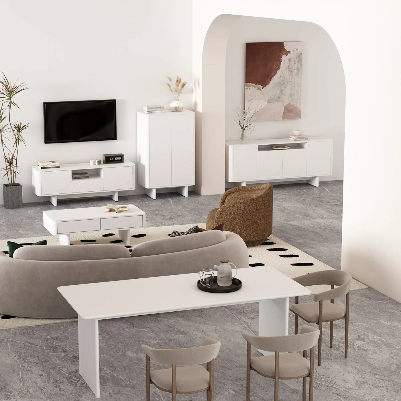 Ella - Sideboard With Adjustable Shelves by HouseOfZazla