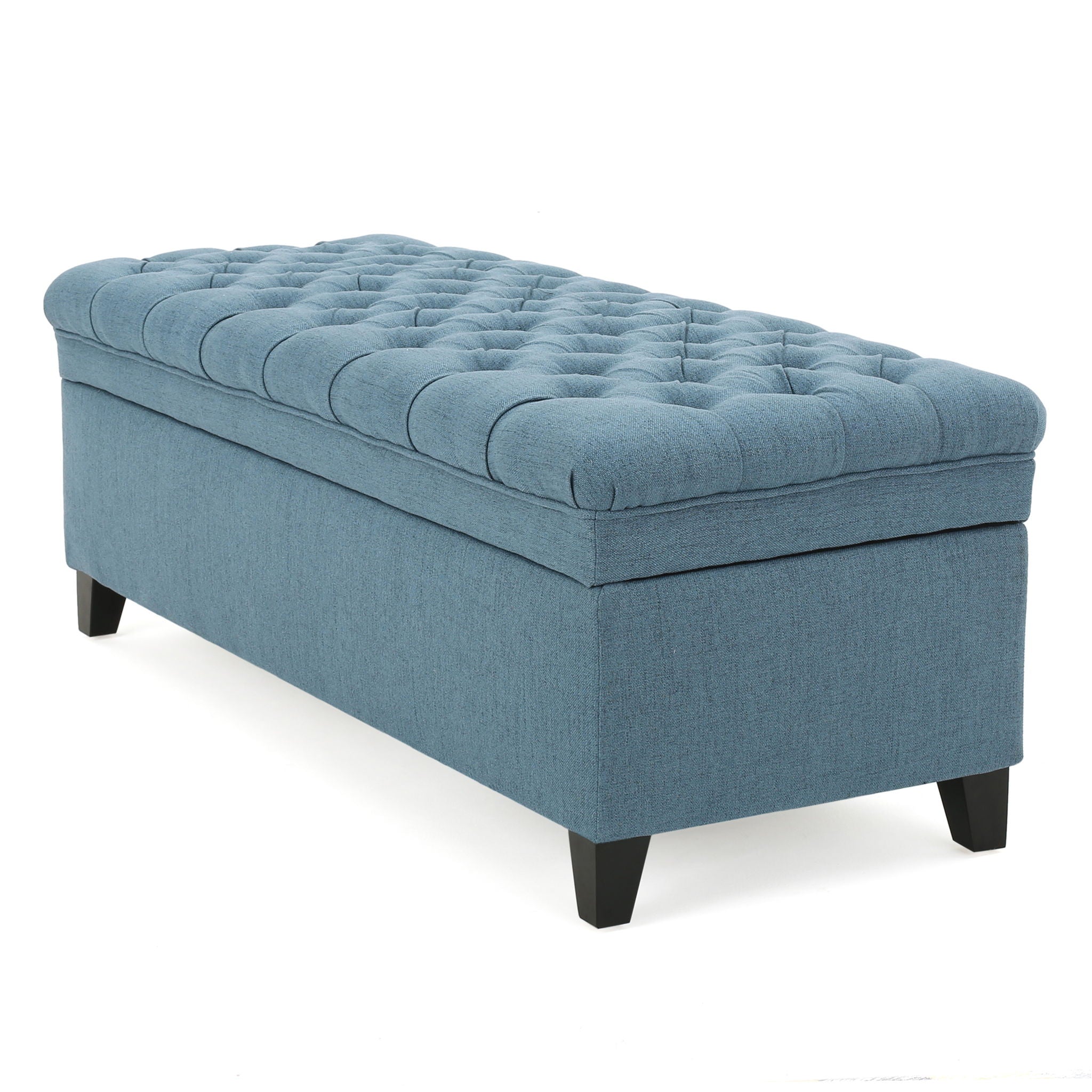 Juliana Storage Ottoman With Birch Legs by HouseOfZazla