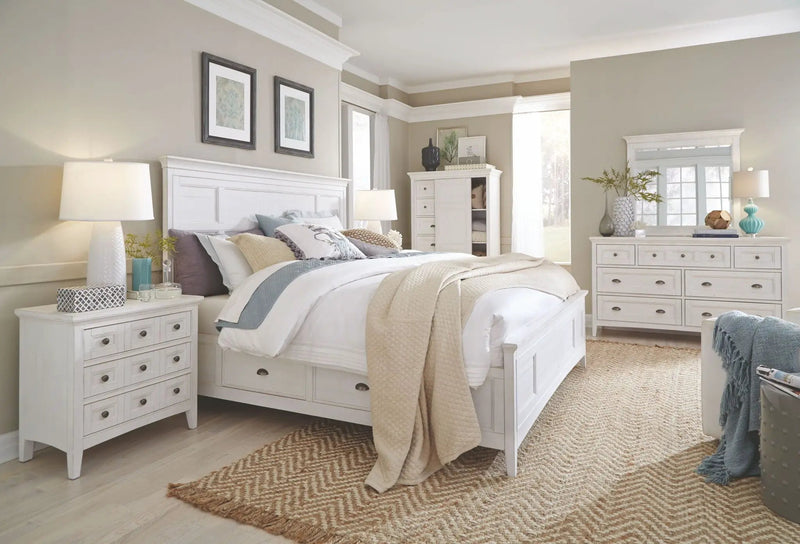 Heron Cove - Door Chest - Chalk White by Unique Piece Furniture