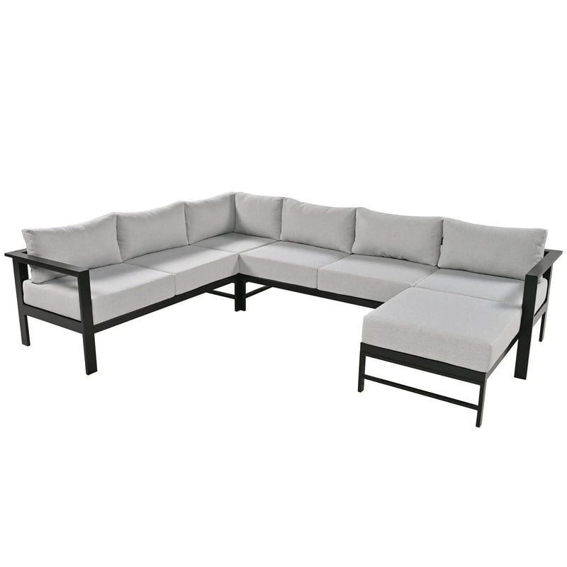 U_Style U-Shaped Outdoor Sectional Sofa Set by HouseOfZazla