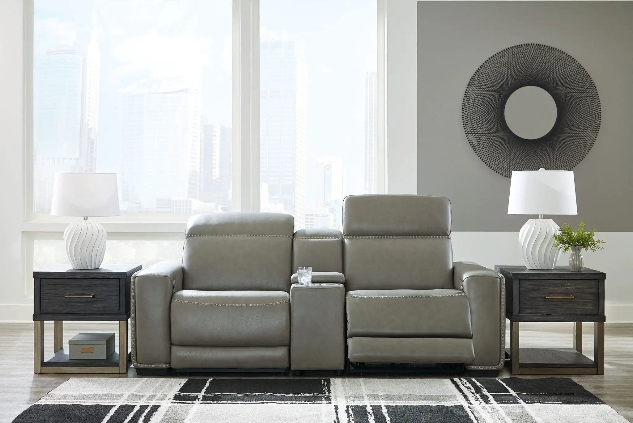 Correze - Power Reclining Sectional by Unique Piece Furniture