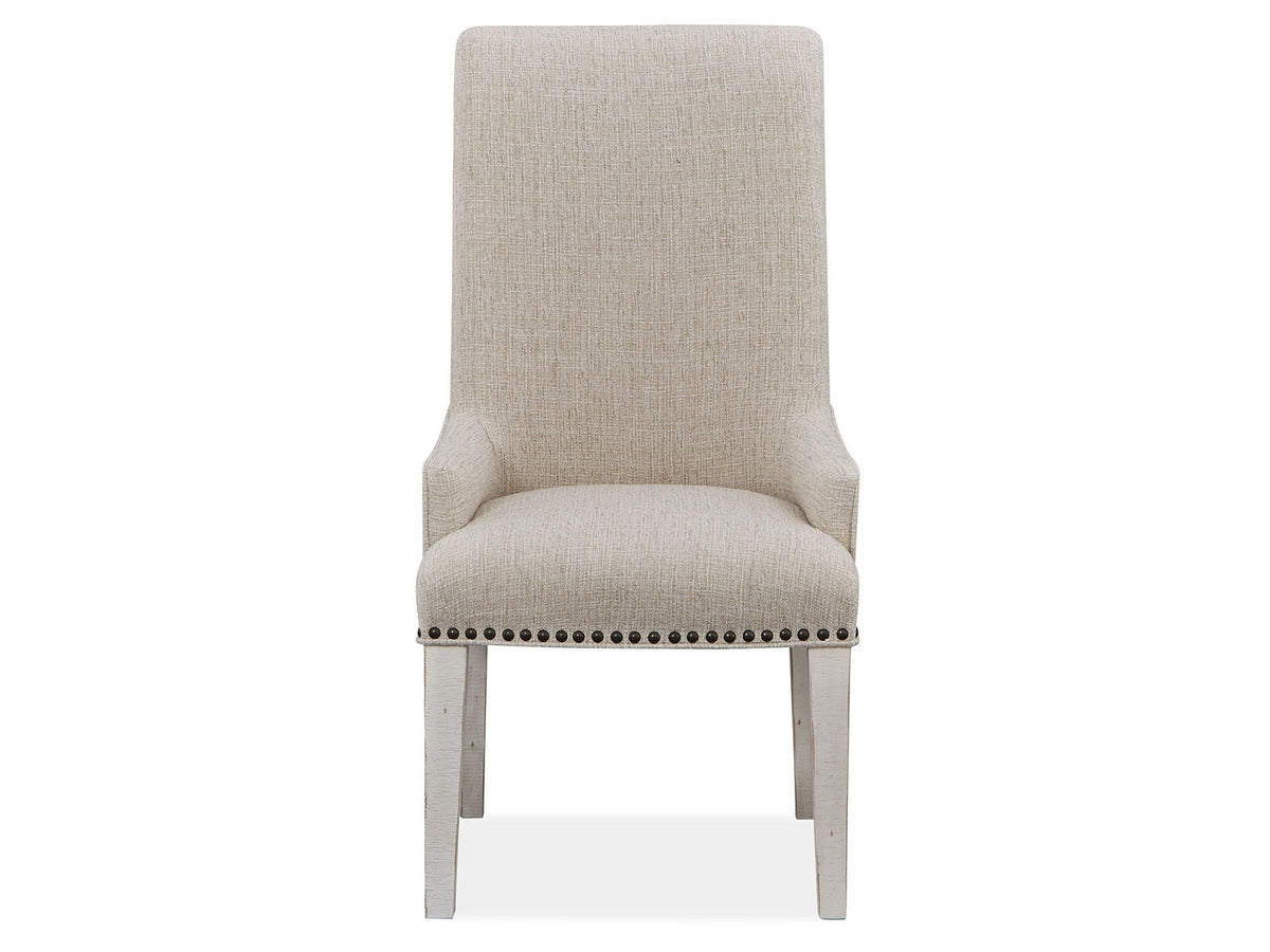 Bronwyn - Upholstered Host Side Chair (Set of 2) - Alabaster, photo 7 of 7