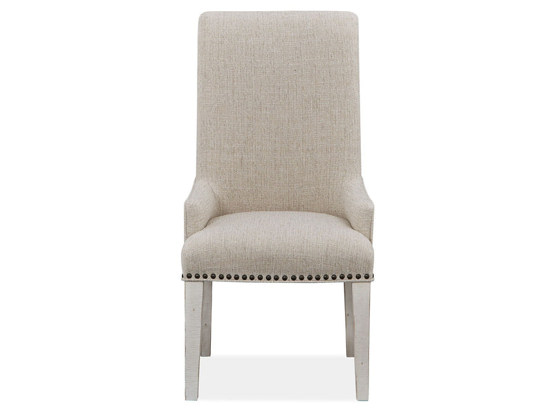 Bronwyn - Upholstered Host Side Chair (Set of 2) - Alabaster, photo 7 of 7