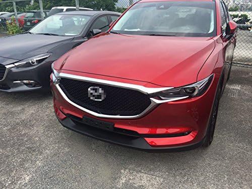 Beautost for Mazda 2017 2018 2019 2020 2021 2022 2023 2024 CX-5 CX5 Chrome Front Hood Grill Cover Bonnet Trim by Selzalot
