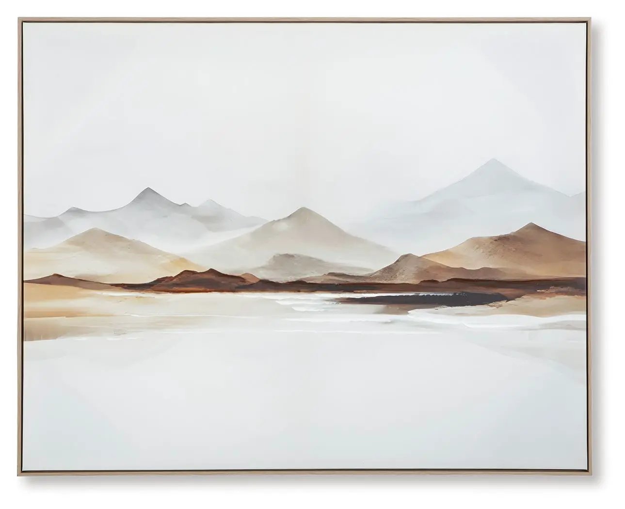 Karalen - Wall Art - White / Gray / Brown by Unique Piece Furniture