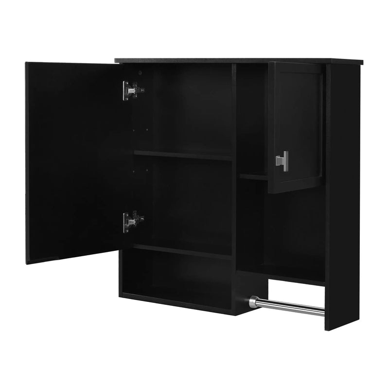 Modern Wall Mounted Bathroom Medicine Cabinet, Bathroom Wall Storage Cabinet With Mirror by HouseOfZazla