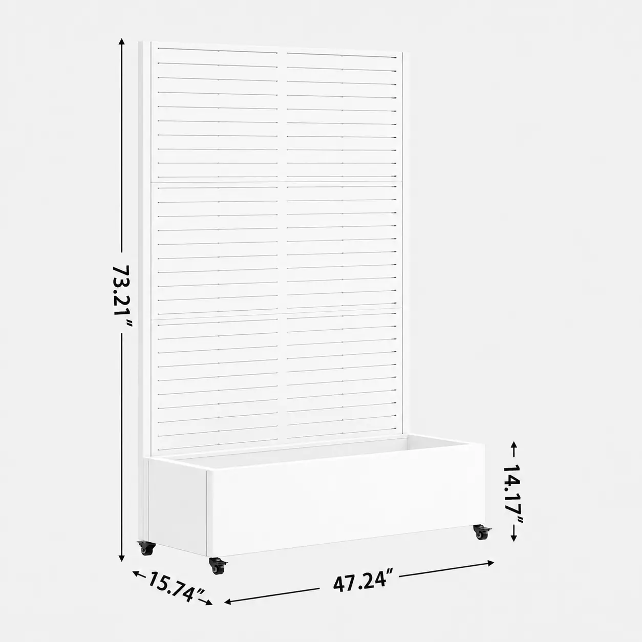 Metal Planter Box with Trellis by HouseOfZazla