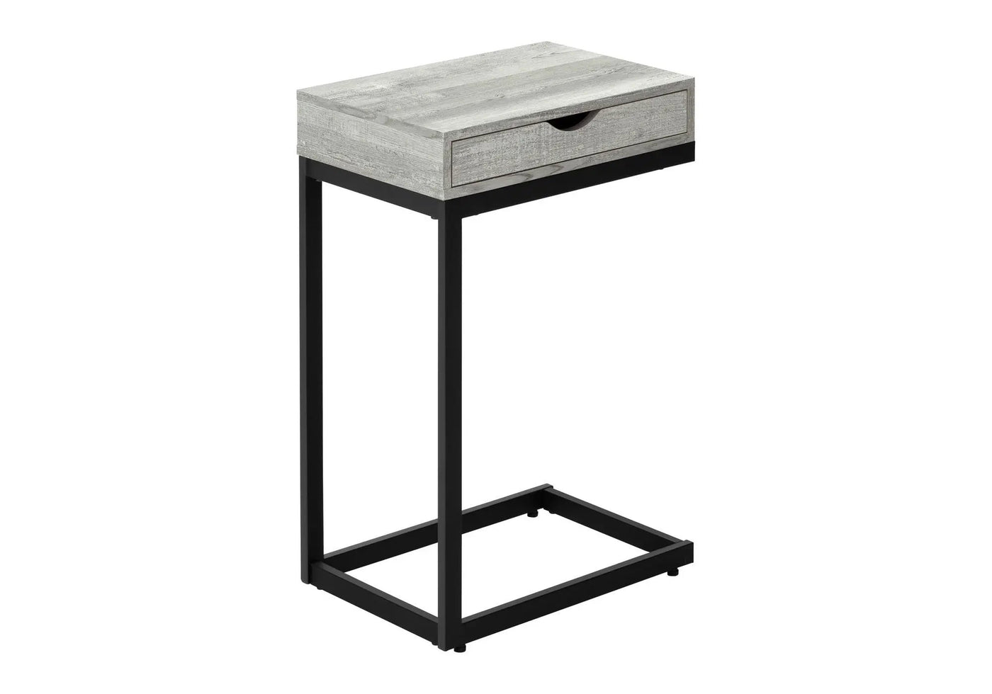Accent Table, C - Shaped Contemporary Elegant Design by HouseOfZazla