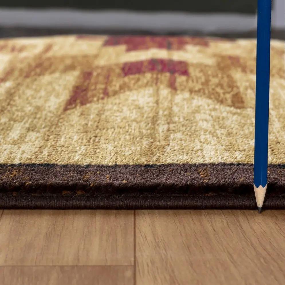 Nature's Nest - GC_CBL3006 Lodge Area Rug by HouseOfZazla