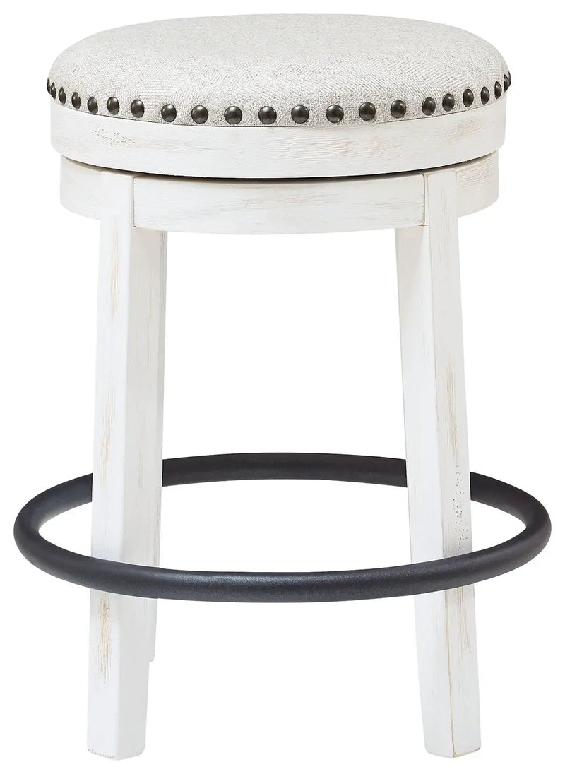 Valebeck - Upholstered Swivel Stool by Unique Piece Furniture