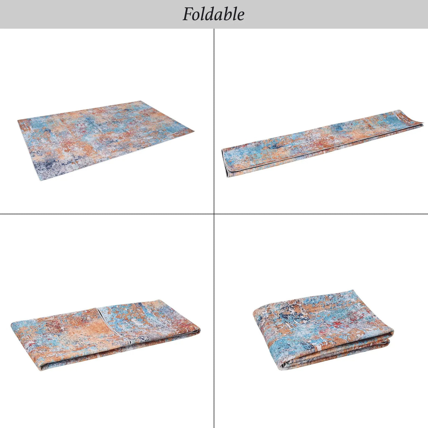 Maval - Abstract Washable Area Rug by HouseOfZazla