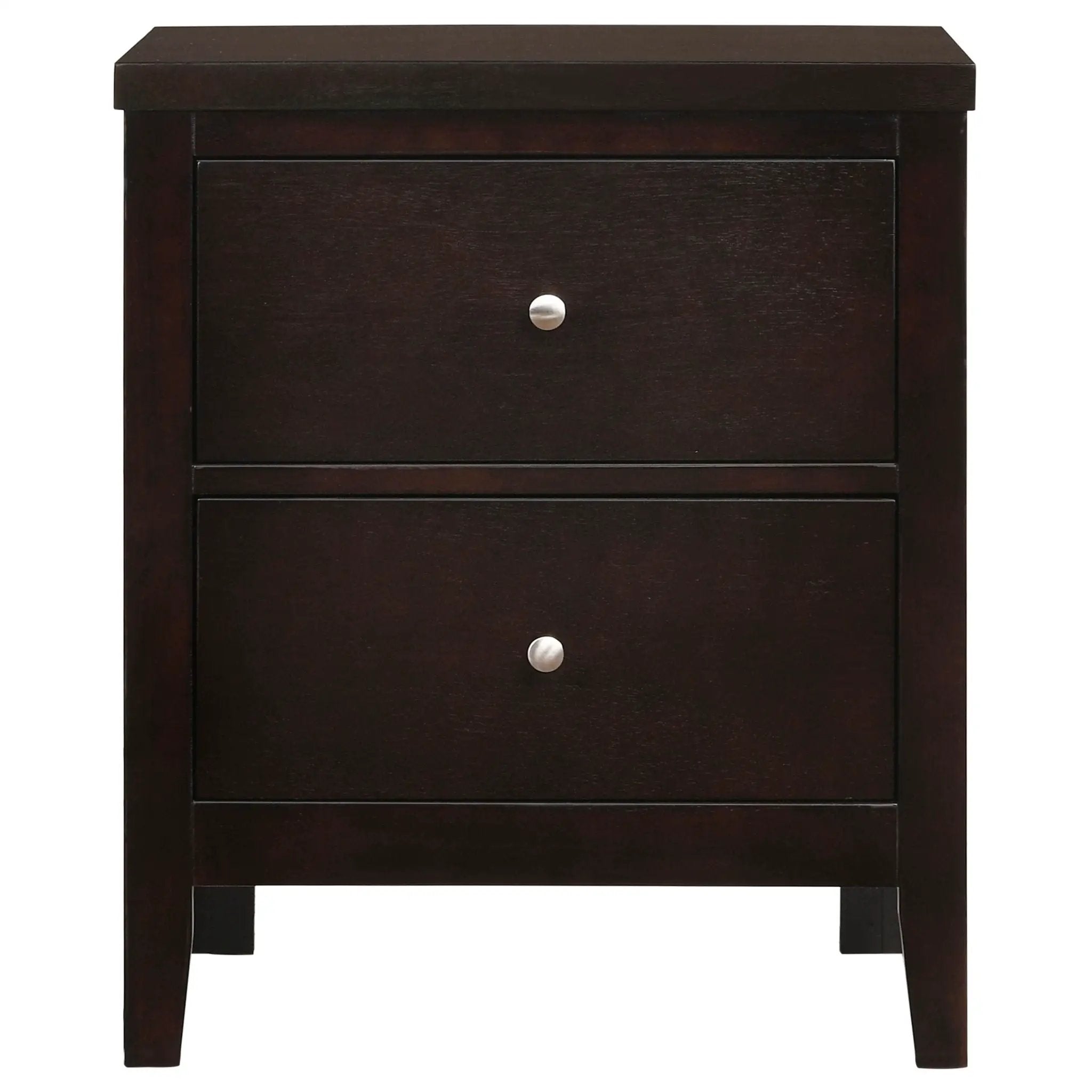 Carlton 2-drawer Nightstand Cappuccino by Unique Piece Furniture