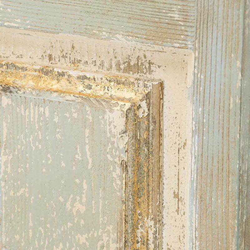 Large Wooden Rectangle Hanging Panel Decorative Wall Sculpture, Carved Wall Art - Beige by Unique Piece Furniture