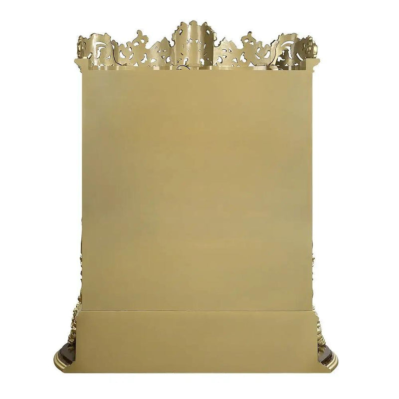 Desiderius - Curio - Antique Gold & Hand-Painted Brown by Unique Piece Furniture