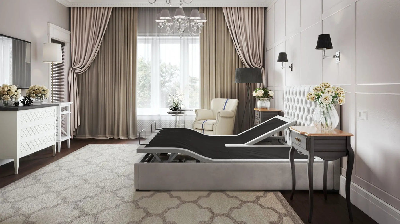 Btx5 - Flex Head Adjustable Bed Base With Head And Foot Position Adjustment by HouseOfZazla