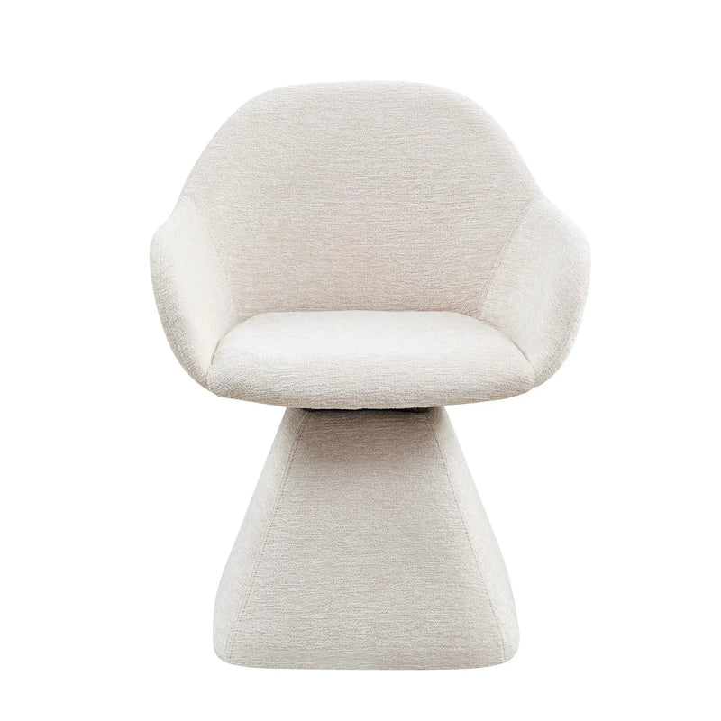 180° Rotating Accent Chair For Living Room - Beige by HouseOfZazla
