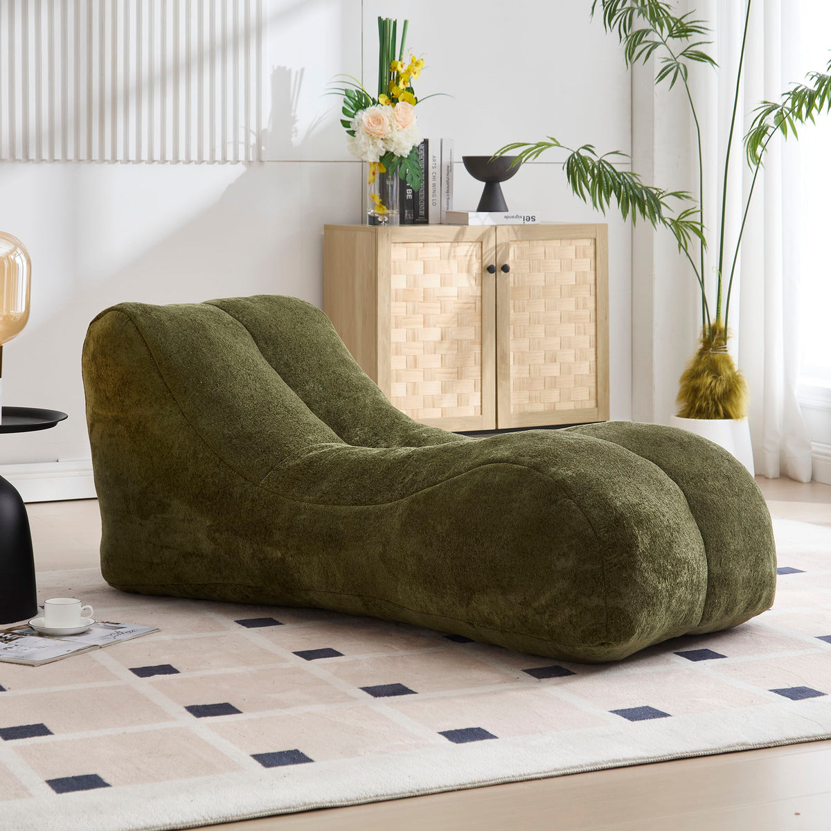 Bean Bag Sofa Chair with High Quality Sponge Filling - Fabric, photo 18 of 20