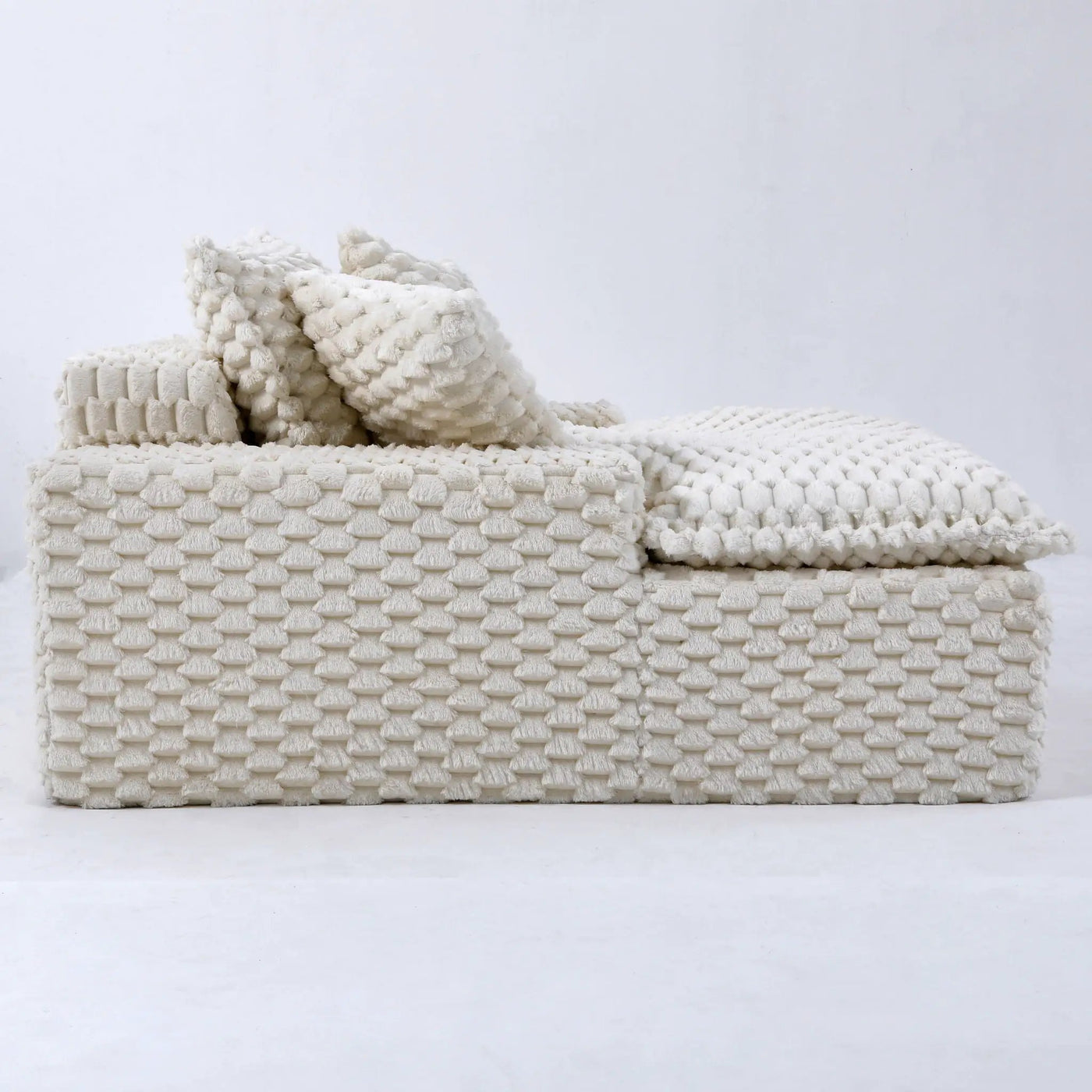 Harbor - Luxury Sofa Turtle Fleece Fabric by HouseOfZazla