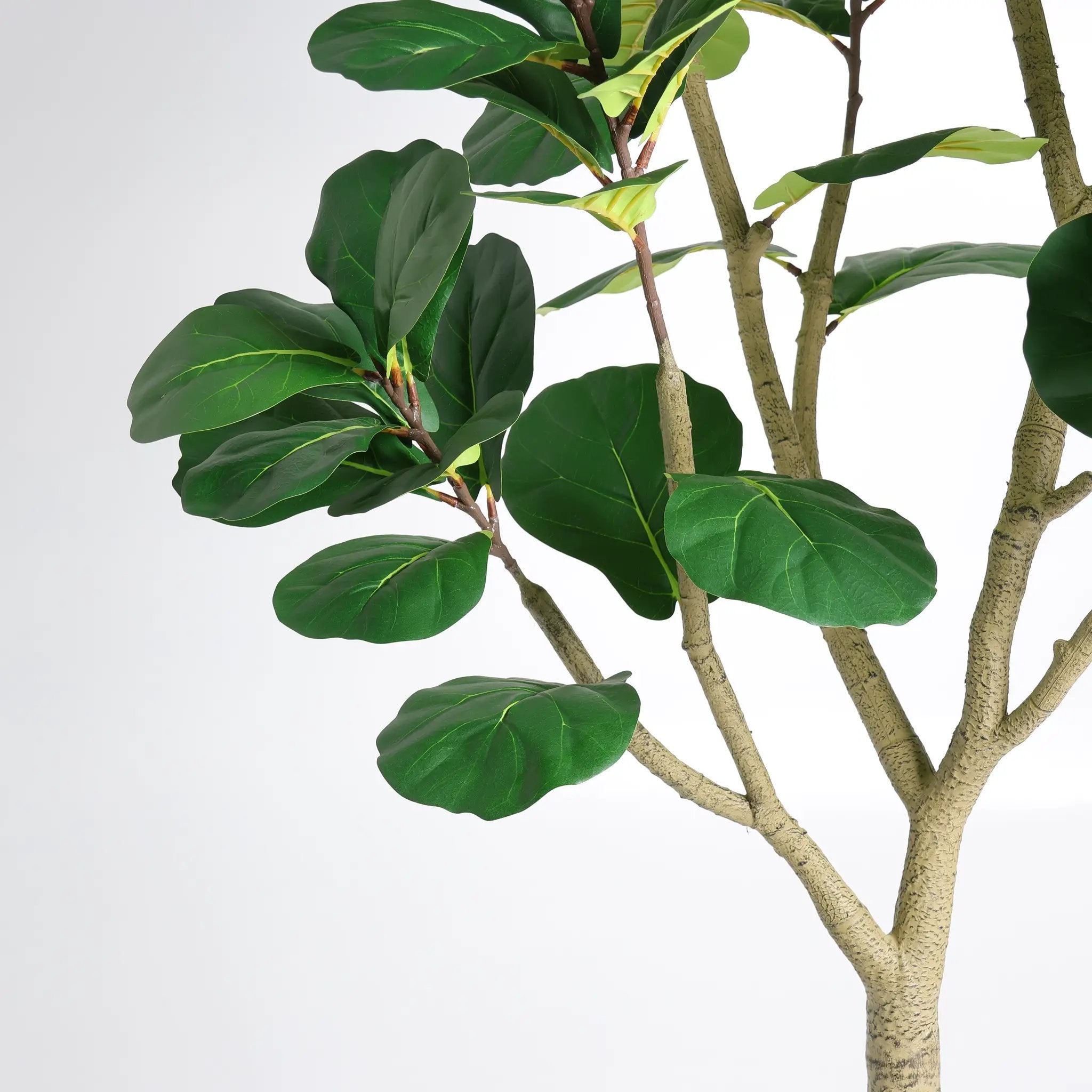 7FT Artificial Fiddle Leaf Fig Tree, Realistic Faux Potted Plant by HouseOfZazla