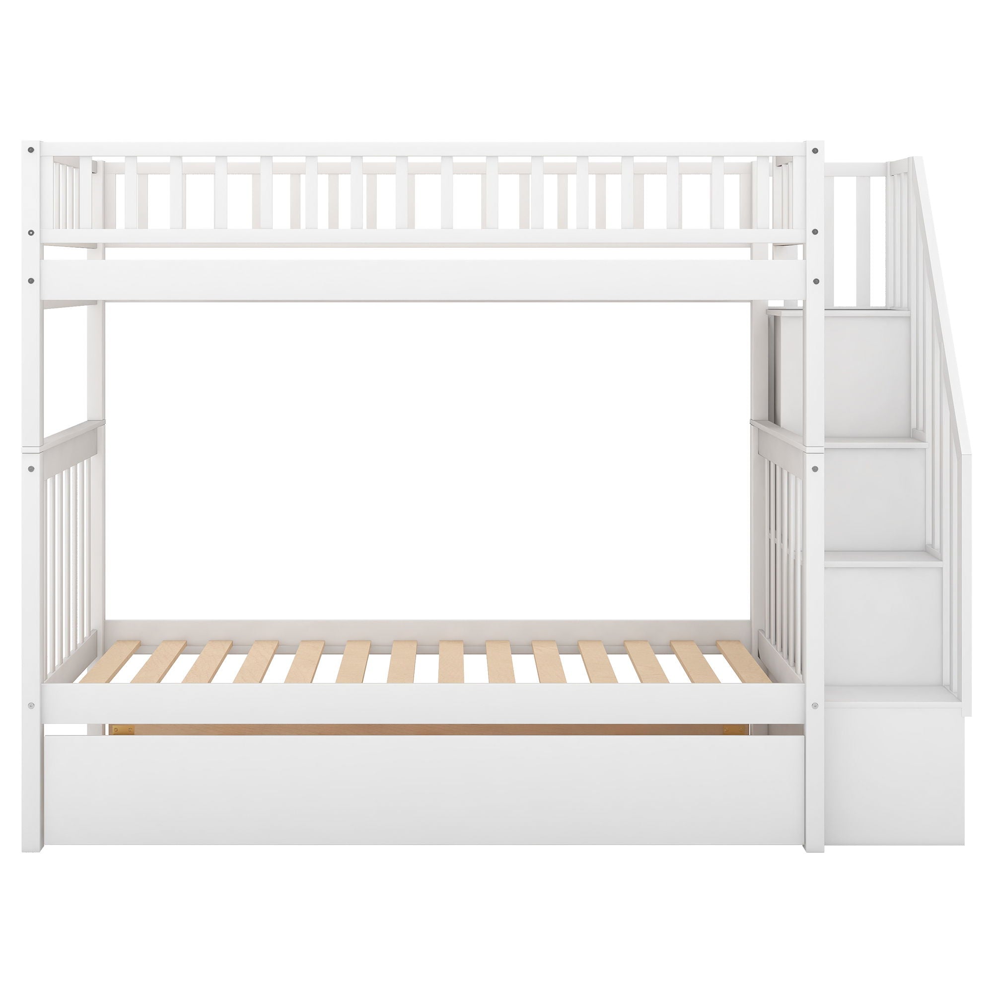 Bunk Bed With Staircase by HouseOfZazla