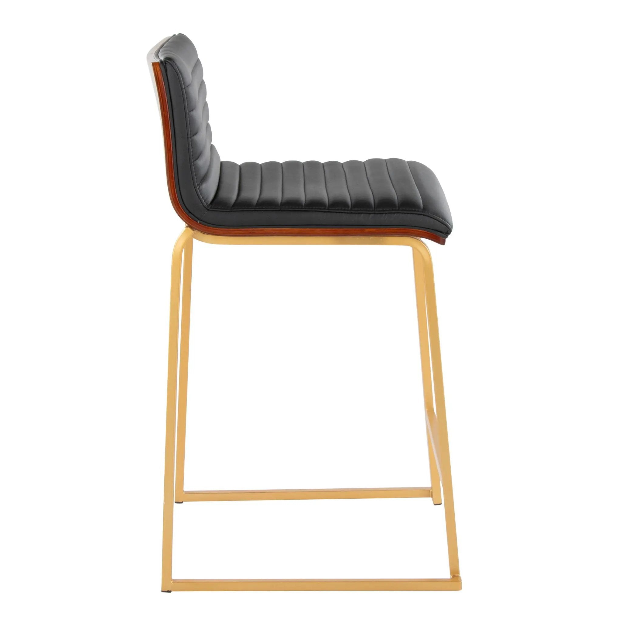 Mason Mara - Contemporary Design Fixed Height Counter Stool (Set of 2) by Unique Piece Furniture