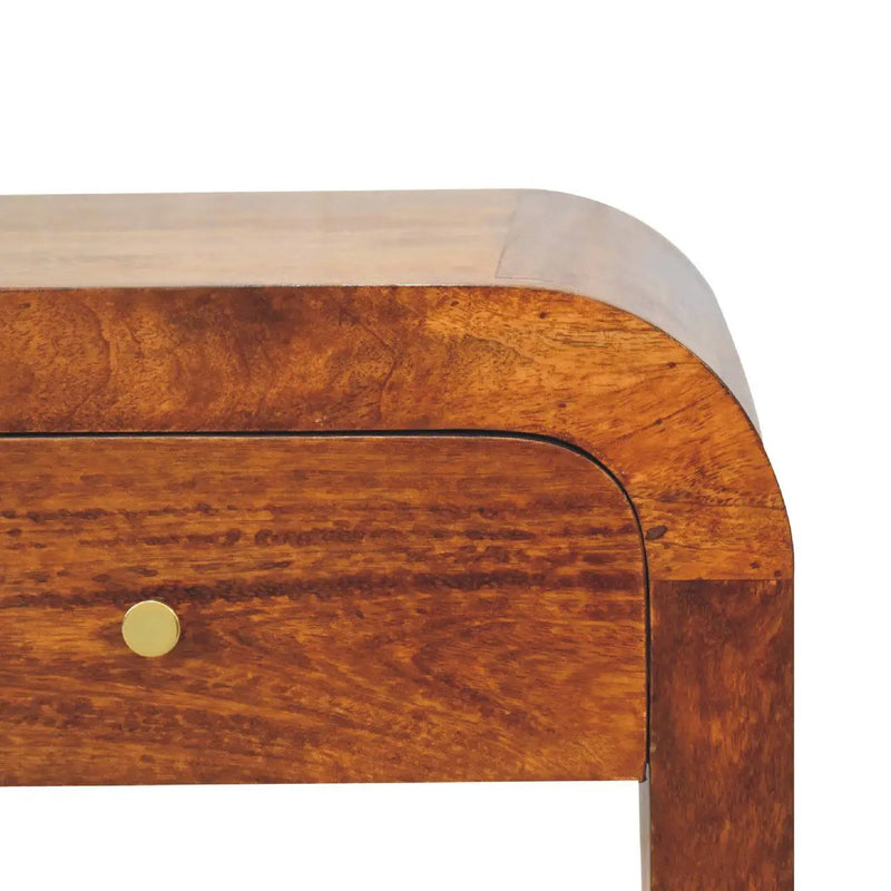 Mini Darcy - Nightstand With Curved Edges by HouseOfZazla
