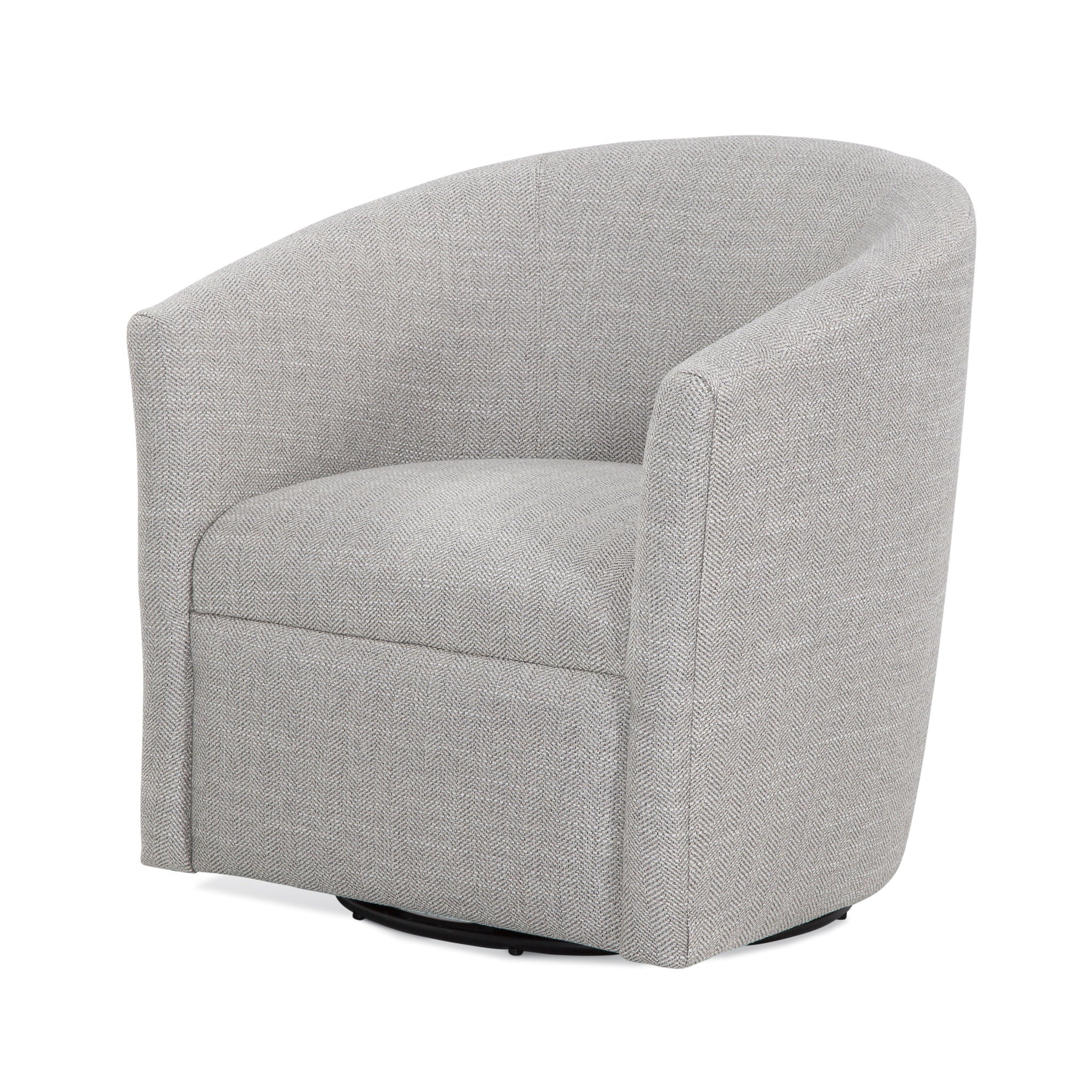 Lainey - Swivel Barrel Chair With 360 Degree Rotation by HouseOfZazla