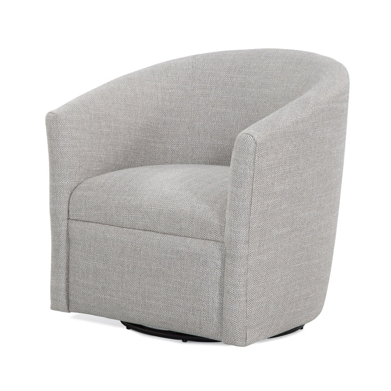 Lainey - Swivel Barrel Chair With 360 Degree Rotation by HouseOfZazla