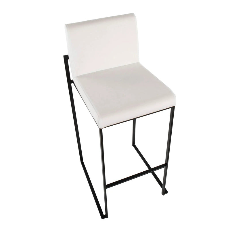 Fuji - Contemporary High Back Barstool Elegant Design by Unique Piece Furniture