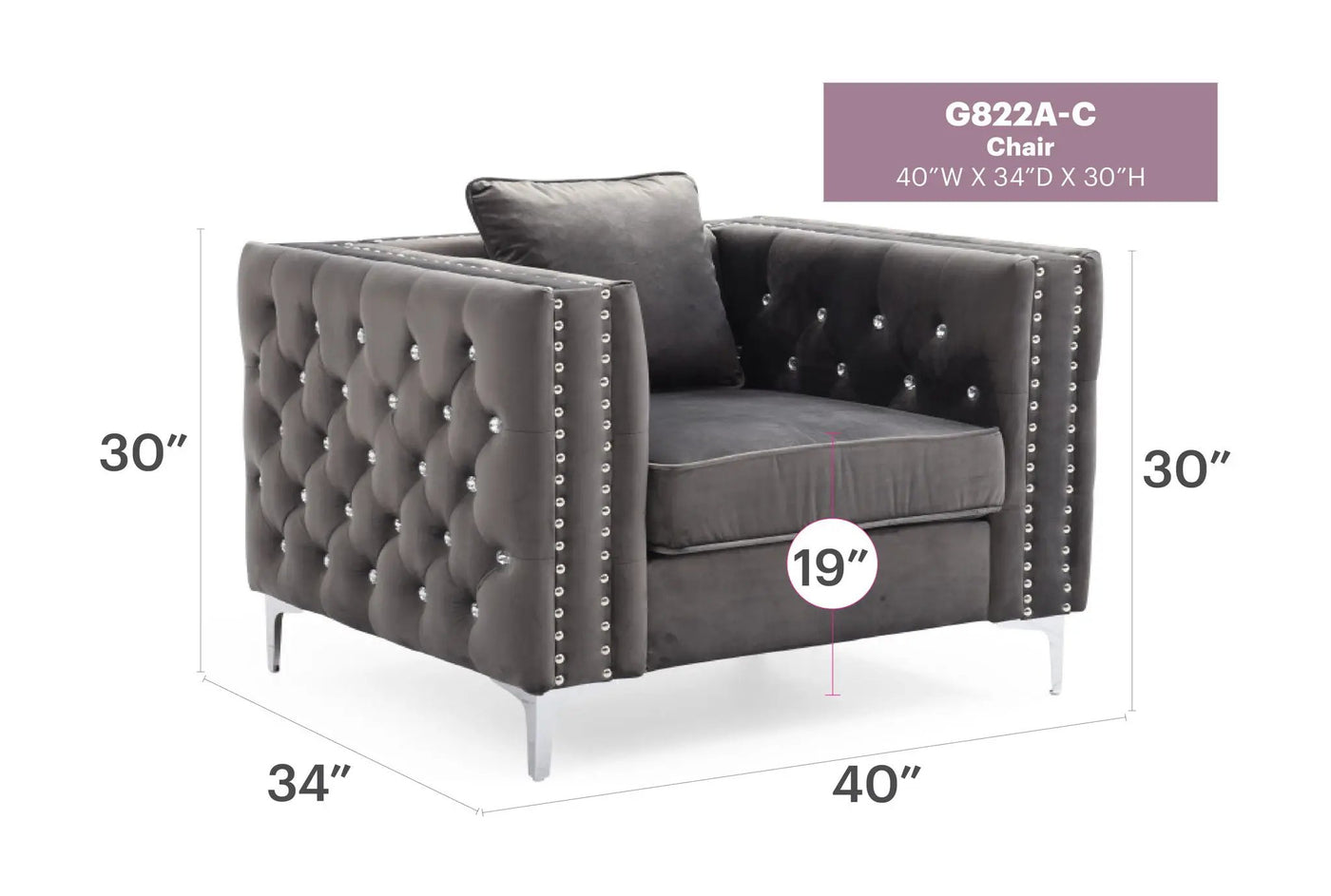 Paige - Chair by HouseOfZazla