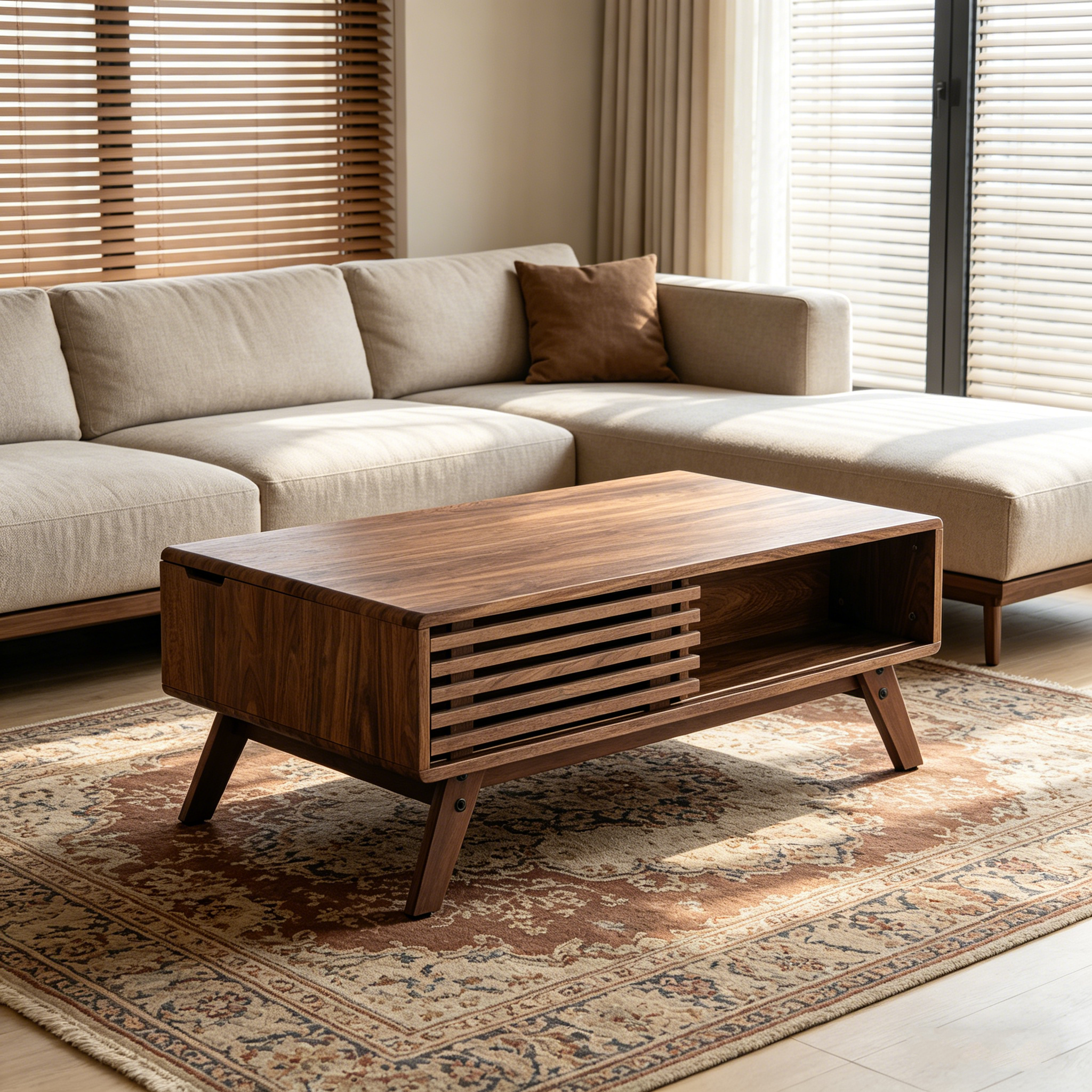 39.37" Mid-Century Coffee Table by HouseOfZazla