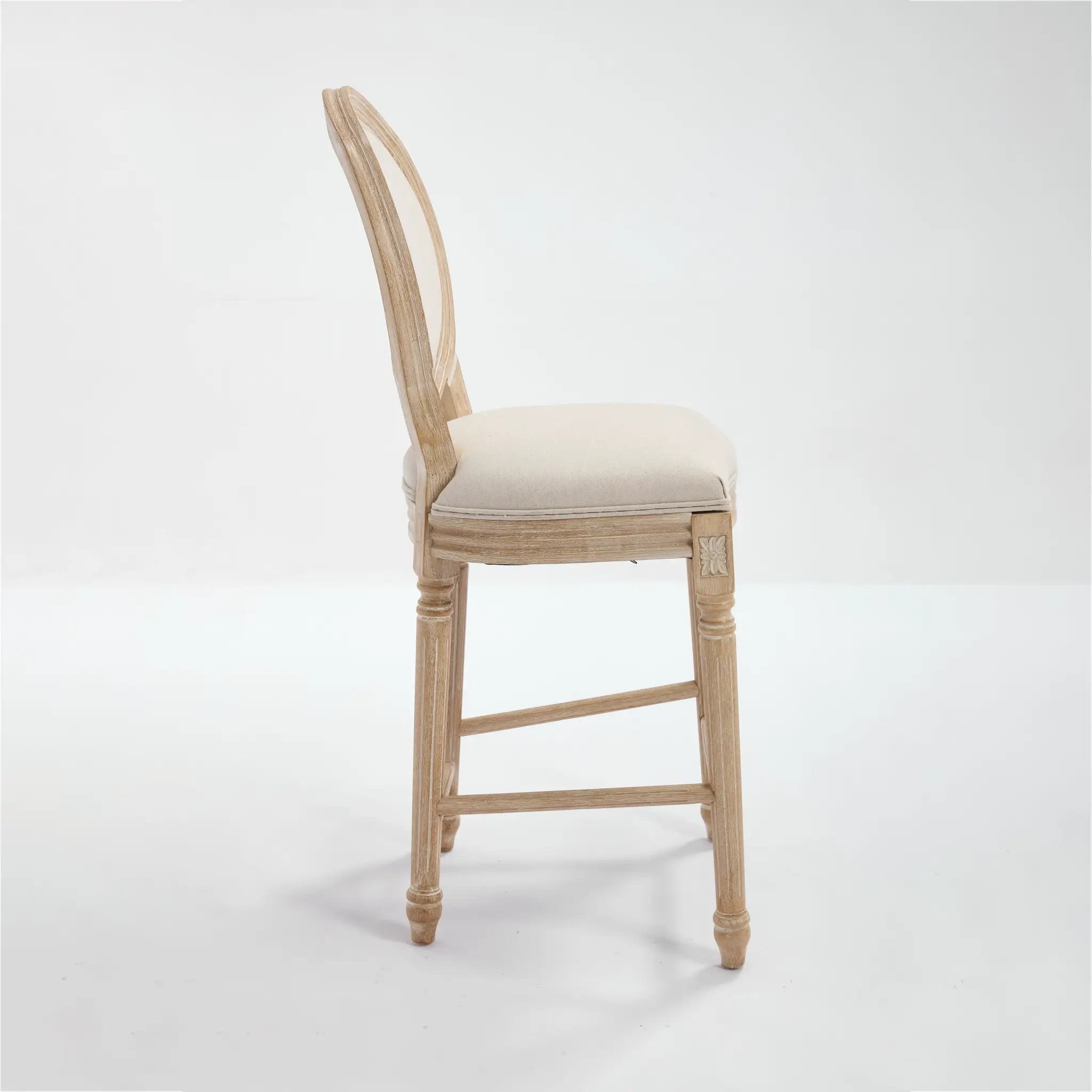 French Country 26'' Height Bar Chairs Set of 2 by HouseOfZazla