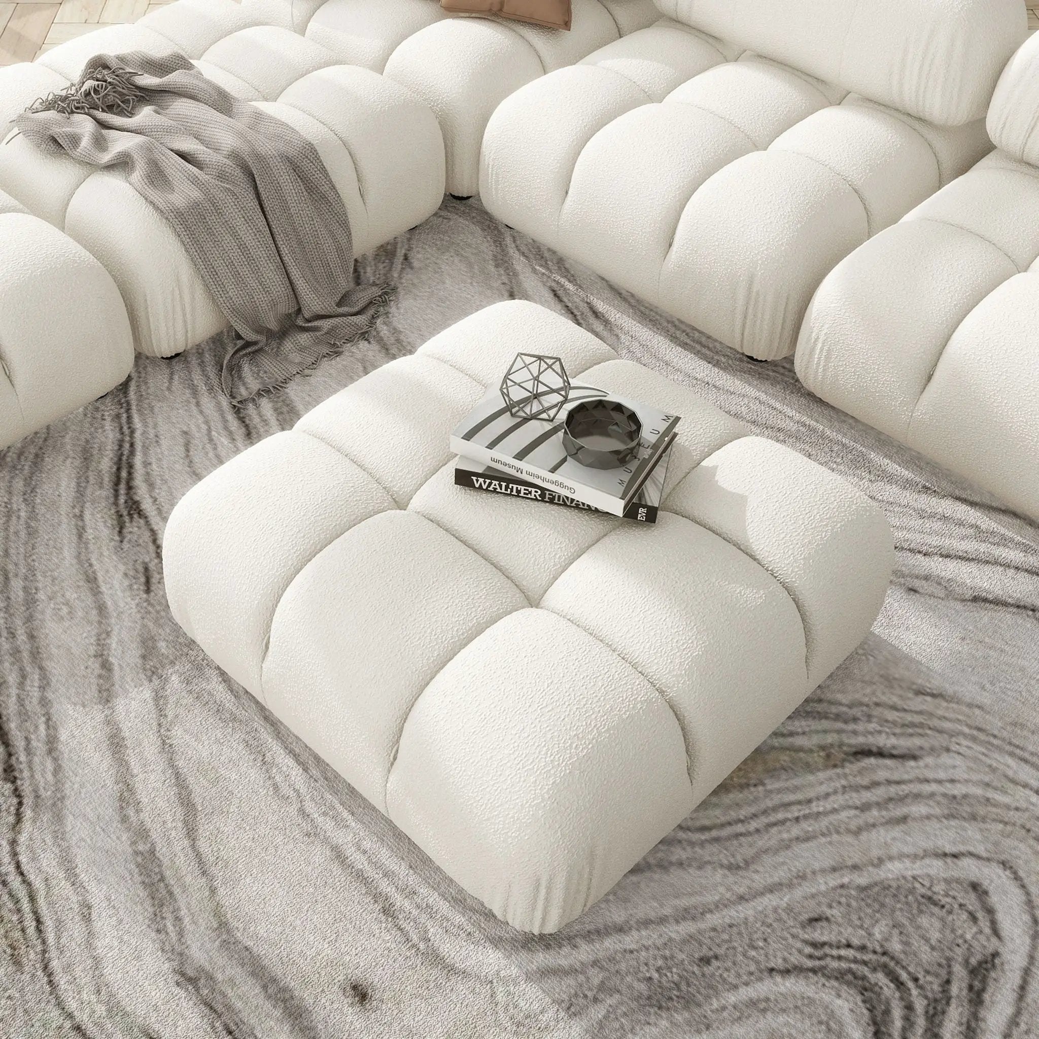 Marcel - Bubble Modular Modern Cocktail Ottoman by HouseOfZazla