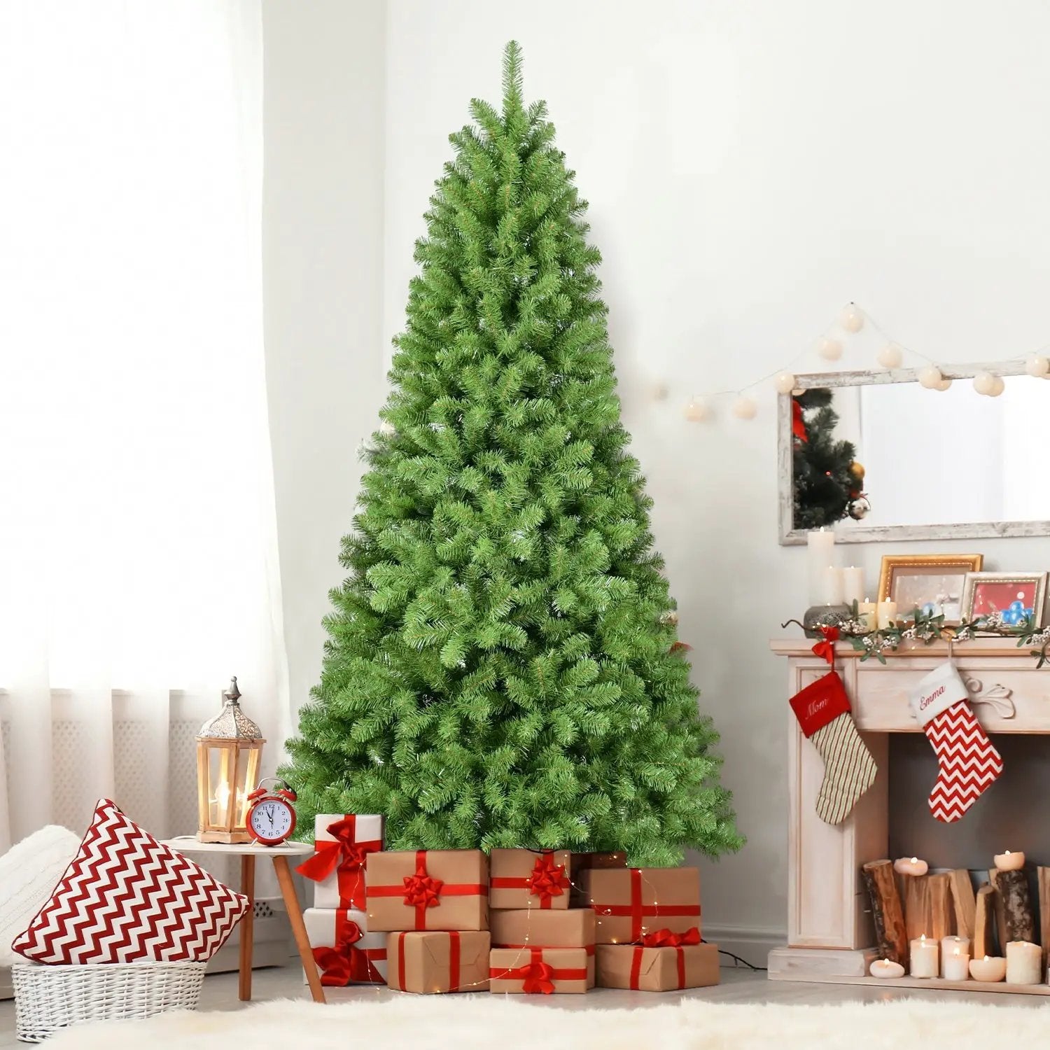 7ft Christmas Tree with Memory Wire, 1064 Tips by HouseOfZazla