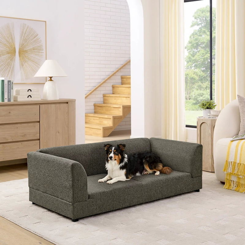 Comfortable Oversized Pet Sofa for Medium/Large Dogs by HouseOfZazla