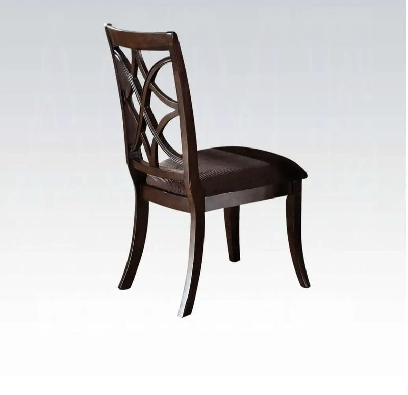 Keenan - Side Chair (Set of 2) - Brown / Dark Walnut by Unique Piece Furniture