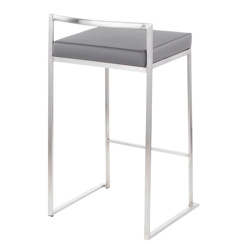 Fuji - Contemporary Elegant Stackable Counter Stool Set by HouseOfZazla