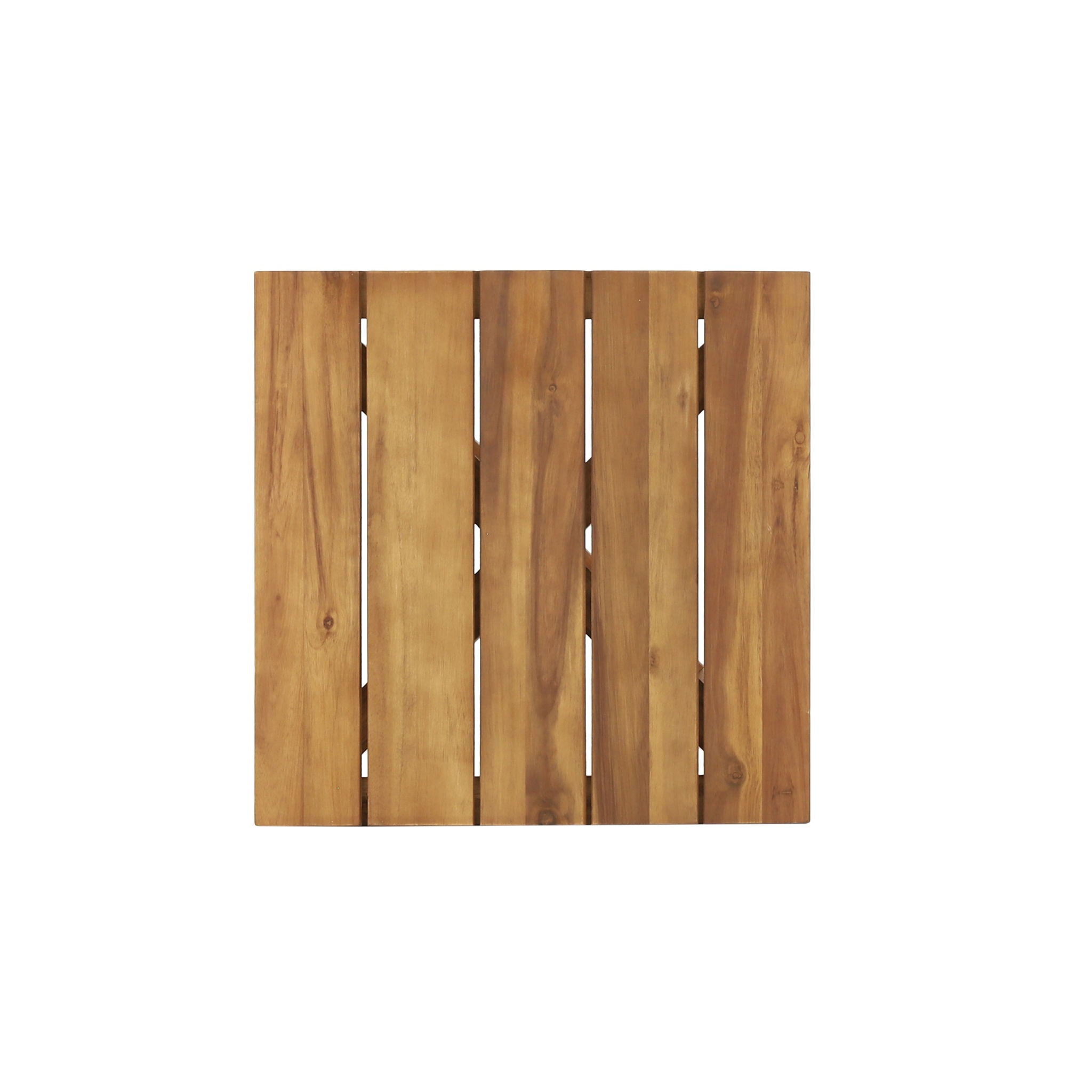 Ella - Square Side Table With Cross Stretcher Base by HouseOfZazla